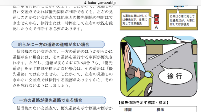 見通しの悪い交差点 徐行してる車なんてほぼいない なんでも解決のブログ